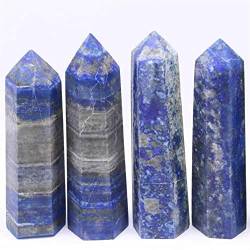 BEPHON Kristall 1pc 80mm-90mm natürlicher Lapisturm-Zauberstab-Punkt-Kristallstein-Geschenk for Dekoration WEISHENYIN von BEPHON