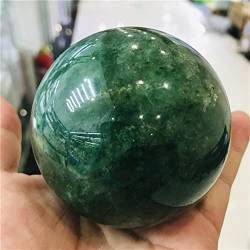 BEPHON Kristall 50–70 mm natürlicher grüner Geistergarten-Kristallstein-Stein-Quarz-Mineralkugel-Erdball- WEISHENYIN (Material : 50mm) von BEPHON