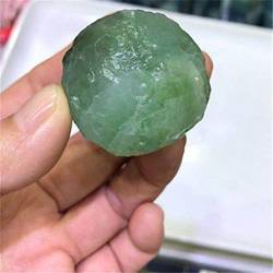 BEPHON Kristall gemischte Materialien Hand Mondkrater Kristallsteinkugeln CrystalStones zur Dekoration WEISHENYIN (Color : Green Fluorite_Approx30-40mm) von BEPHON