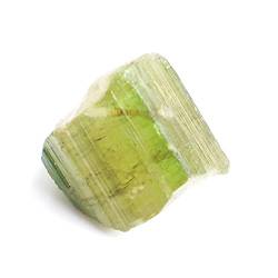 BEPHON Schöner Kristall 1PC Natürlicher seltener grüner Turmalin-Quarz-Kristall-Rohstein-Exemplar-unregelmäßige Rohe Edelstein-Sammlung Reiki- WEISHENYIN (Color : Green Tourmaline_40 50g) von BEPHON