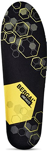 BERGAL Sneaker - ultraleichten und atmungsaktiv für deine Sneaker + Rema Einlagenbeutel (39) von BERGAL