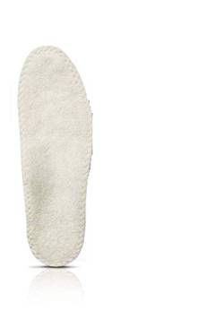 Bergal Bamboo Comfort Fußbett - natürlich trocken und frisch mit 60% mehr Feuchtigkeitsaufnahme (Gr. 36-48) + Rema Einlagenbeutel (45, Weiß) von BERGAL