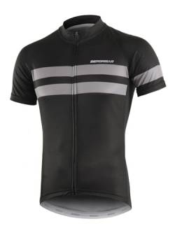 BERGRISAR Herren Radtrikot Kurzarm Bike Shirt, 8001grau, Mittel von BERGRISAR