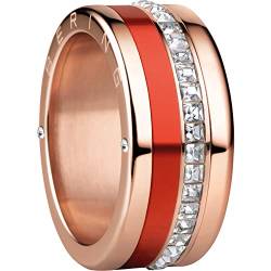 BERING Austauschbar Ringkombination für Damen in Rosé Gold & Rot mit einzigartigem Twist- & Change System, Nile von BERING