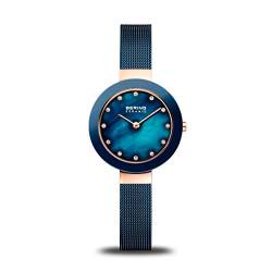 BERING Damen Uhr Quarz Movement - Ceramic Collection mit Edelstahl und Saphirglas 11429-367 Armbandsuhren - Wasserdicht: 5 ATM von BERING