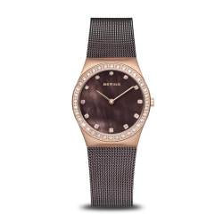 BERING Damen Uhr Quarz Movement - Classic Collection mit Edelstahl und Saphirglas 12430-262 Armbandsuhren - Wasserdicht: 5 ATM von BERING