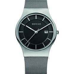 BERING Herren Uhr Quarz Movement - Classic Collection mit Edelstahl und Saphirglas 11938-002 Armbandsuhren - Wasserdicht: 3 ATM von BERING