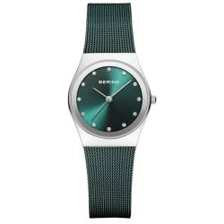 BERING Reloj Classic 12927-808 Mujer Acero Verde von BERING