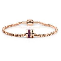 BERING weiblich Armband 21 cm rosé gold glänzend SWH2-R-ME-210 von BERING