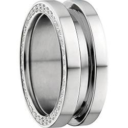 Bering Damen-Ring Edelstahl Zirkonia weiß Gr. 62 (19.7)-525-17-103 von BERING