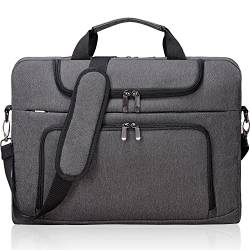 BERTASCHE Laptoptasche 18 Zoll Notebooktasche bis zu 17.3 Zoll Laptop Bag Aktentasche Herren für Business Uni Arbeit von BERTASCHE