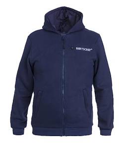 BERTSCHAT Beheizbare Weste Herren | Wärmeweste | Navy Blau | L | Stilvoll warm bleiben mit unserer hochwertigen Heizweste von BERTSCHAT