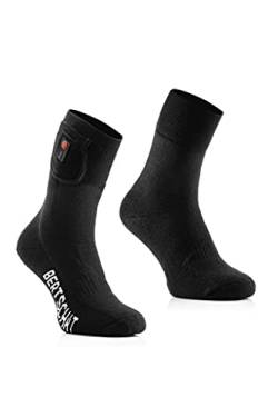 BERTSCHAT Elektrisch Beheizte Socken für Männer & Frauen mit Wiederaufladbaren Batterien | Hiking Edition Pro | USB und Fernbedienung | 39-41 von BERTSCHAT