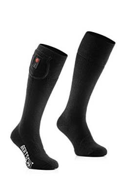 BERTSCHAT Elektrisch Beheizte Socken für Männer & Frauen mit Wiederaufladbaren Batterien | Long Edition Pro | Wandern Radfahren Skifahren Motorradfahren | 39-41 von BERTSCHAT