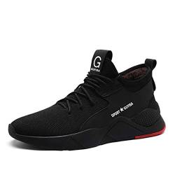 BESKEE Sportliche Sicherheitsschuhe Herren S3 Arbeitsschuhe Damen Leicht Atmungsaktiv Stahlkappen Sneaker 36-48 von BESKEE