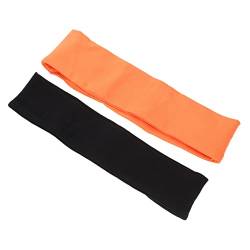 BESPORTBLE 2st Sport Stirnband Trainings-schweißbänder Grünes Stirnband Schweißband Workout-stirnbänder Haarband Kein Stirnband Dehnbares Stirnband Rutschfest Haarschmuck Polyester Reisen von BESPORTBLE