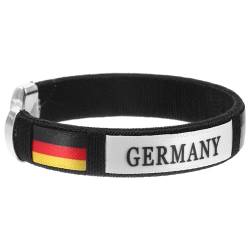 BESPORTBLE Fan-Armband Handgelenkband fahne Armreif mit Frankreich-Flagge Fußballarmbänder Mexiko-Flagge Handkette Armbänder mit Flaggenmuster tragbare Armbänder Sport Schmuck Kanada Schleife von BESPORTBLE