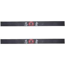 BESPORTBLE Japanisches Ninja-Stirnband: 2 Stück Bushido-Hachimaki-Stirnband Karate-Samurai-Stirnband Japanisches Sushi-Koch-Bandana Zum Anbinden Kostüm-Kopfbedeckung Für Karate-Sport von BESPORTBLE