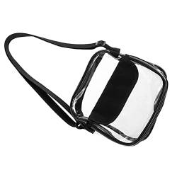 BESPORTBLE transparente Tasche Strandtasche Handtasche transparente Umhängetasche mit Reißverschluss einzelne Umhängetasche Schminktaschen für Reisende Frauen transparente Tragetasche von BESPORTBLE