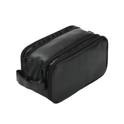 BESTORI Kulturbeutel für Herren Große Kosmetiktasche Reise Make-up Taschen Organizer Wasserabweisendes für Reisen Leichte Rasiertasche Passend für vollwertige Toilettenartikel Schwarz von BESTORI