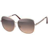 BEZLIT Eyewear Pilotenbrille Herren Piloten Sonnenbrille mit Metallrahmen (1-St) mit schwarzen Linsen von BEZLIT Eyewear