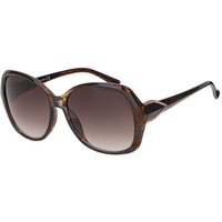 BEZLIT Eyewear Pilotenbrille Rundglas Designer Damen Sonnenbrille (1-St) mit schwarz, braun und violetten Linsen von BEZLIT Eyewear