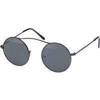 BEZLIT Eyewear Retrosonnenbrille Designer Herren Sonnenbrille mit Edelstahlbügeln (1-St) mit schwarzen Linsen von BEZLIT Eyewear