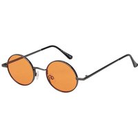 BEZLIT Eyewear Retrosonnenbrille Rund Form Designer Damen Sonnenbrille (1-St) mit orange, blau, hellrot, lila, grün und roten Linsen von BEZLIT Eyewear