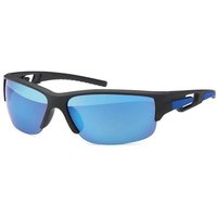 BEZLIT Eyewear Sonnenbrille Sport Sonnenbrille Sportliche Radler Biker Brille (1-St) mit schwarzen Linsen von BEZLIT Eyewear