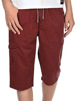 BEZLIT Jungen Cargo Shorts 3/4 Kurze Hose 30065 Bordeaux 122 von BEZLIT