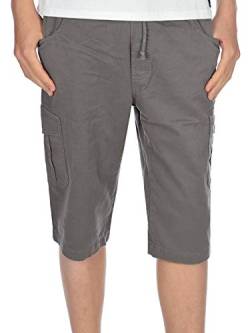 BEZLIT Jungen Cargo Shorts 3/4 Kurze Hose 30065 Grau 104 von BEZLIT