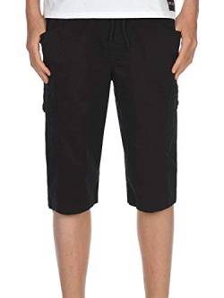 BEZLIT Jungen Cargo Shorts 3/4 Kurze Hose 30065 Schwarz 104 von BEZLIT