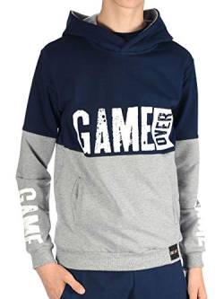 BEZLIT Jungen Kinder Hoodie Game Over 30043 Navy 128 von BEZLIT