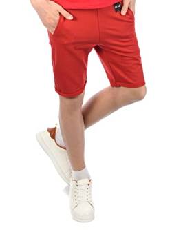 BEZLIT Jungen Kinder Shorts Strech 30046 Rot 104/110 von BEZLIT