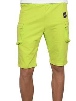 BEZLIT Jungen Shorts Kinder Kurze-Hose Cargo Capri Short Hosen Strech 30079 Hellgrün 152/158 von BEZLIT