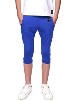 BEZLIT Kinder Jungen Capri-Shorts Kurze-Hose Bermuda Short Strech 30070 Blau 140/146 von BEZLIT