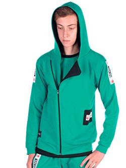 BEZLIT Kinder Jungen Hoodie Kapuzen Pullover 30145 Grün 146 von BEZLIT