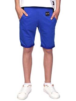 BEZLIT Kinder Jungen Shorts Kurze-Hose Bermuda Capri-Short Hosen Strech 30069 Blau 152/158 von BEZLIT