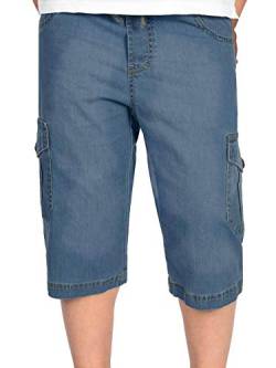 BEZLIT Kinder Kurze-Hose Jungen Jeans Cargo-Shorts Capri-Hose Bermuda-Shorts Gummibund 30056 Navy 104 von BEZLIT