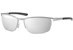 BEZLIT Sonnenbrillen Elegantebrille Sonnenbrille Flieger Silber/Verspiegelt von BEZLIT