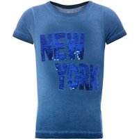 BEZLIT T-Shirt Jungen T-Shirt mit Wende Pailletten Schriftzug (1-tlg) mit Wendepailletten von BEZLIT