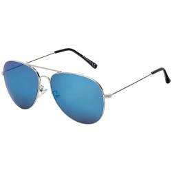 Damen Herren Sonnenbrille Piloten Designer Blau von BEZLIT