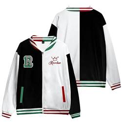 Ranboo Fashion New Logo Varsity Jacket DreamTeam SMP Merch Zipper Coat Winter Herren/Damen Sweatshirt Hoodies, merhfarbig, XS von BGELAI