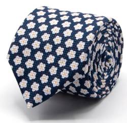 Panama-Krawatte mit Blütenmuster von BGENTS