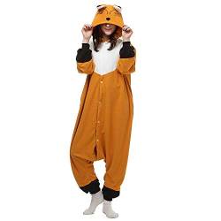 BGOKTA Onesie Pyjama Animal Costume Cosplay Herbst und Winter Tier Pyjama Männer Frauen, LTY32,L von BGOKTA