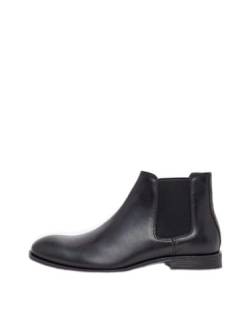 BIANCO Herren BIABYRON Leather Chelsea Ankle Boot, Black 6, 42 EU von BIANCO