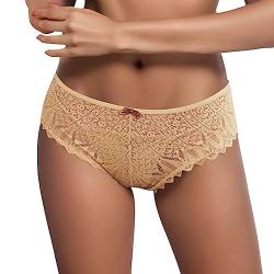 BIBOKAOKE Unterwäsche Damen Höschen Sexy Spitze Hipster Slip Weich Frauen Reizwäsche Atmungsaktiv Panties G-Strings Tangas Reizwäsche Erotic Nachtwäsche Pantys von BIBOKAOKE