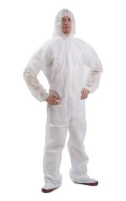 BICAP 100 x Maleroverall - Einweg Maler Overall Maleranzug Fastnacht Karneval Freizeit (XL, Weiß) von BICAP