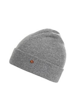 BICKLEY + MITCHELL Damen Cashmere Merino Blend Turncuff Womens 2173-01-12-102 Beanie Hat, Grey Melee, Einheitsgröße EU von Bickley & Mitchell