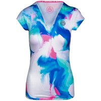 BIDI BADU Bella 2.0 Tech V-Neck T-Shirt Damen in mehrfarbig von BIDI BADU